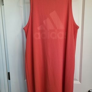 Adidas shift dress Coral